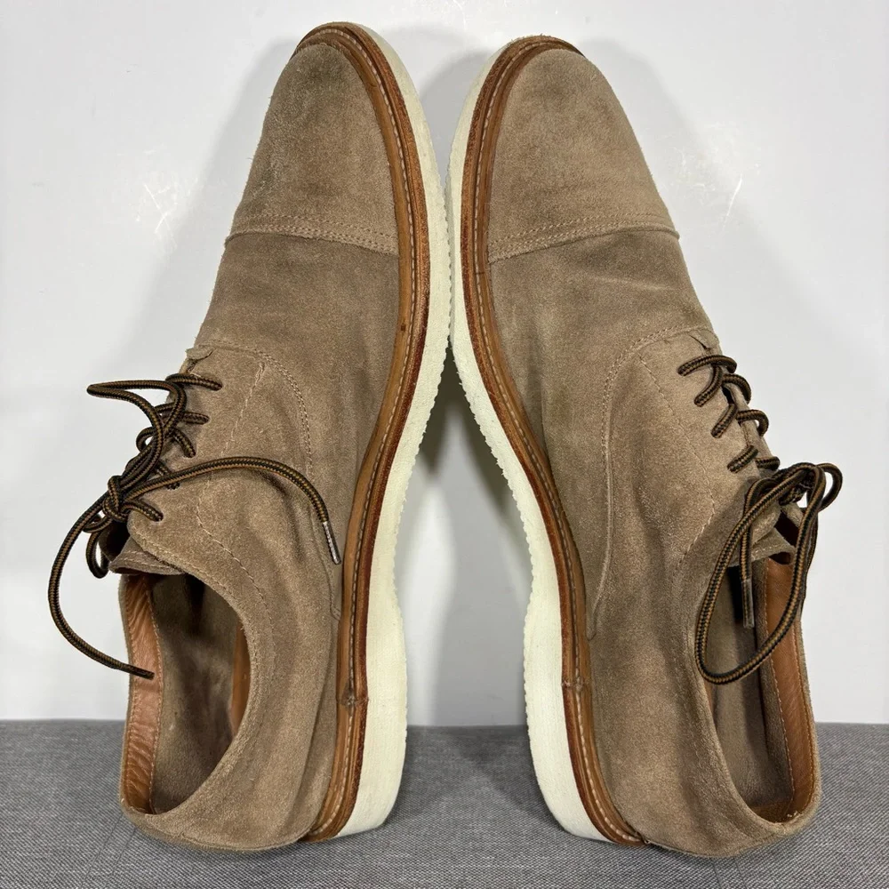 Frye Suede Cap-Toe Lace Up Sneaker Shoe- men’s 13
